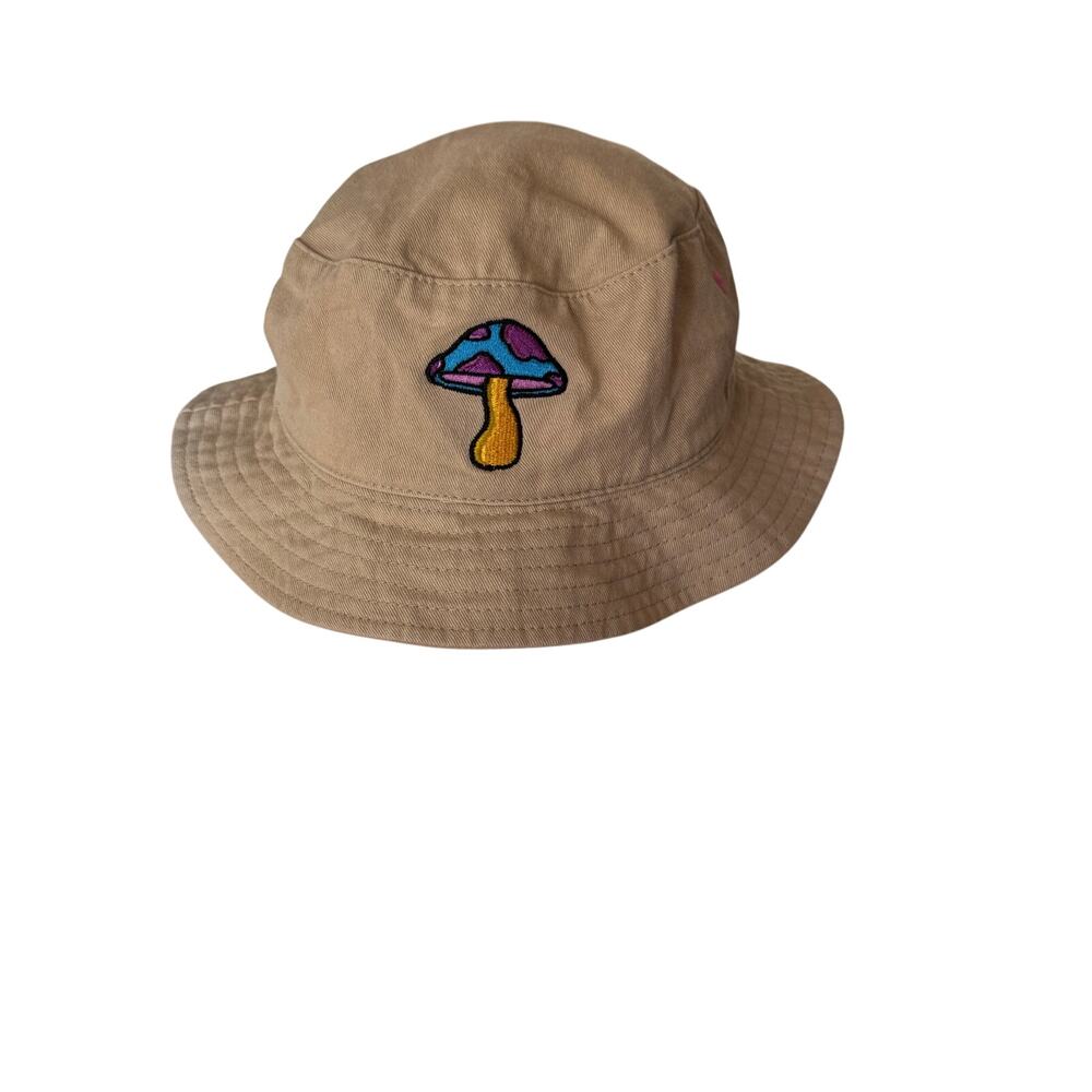 Hippie Mushroom Bucket Hat by The Artist Collective